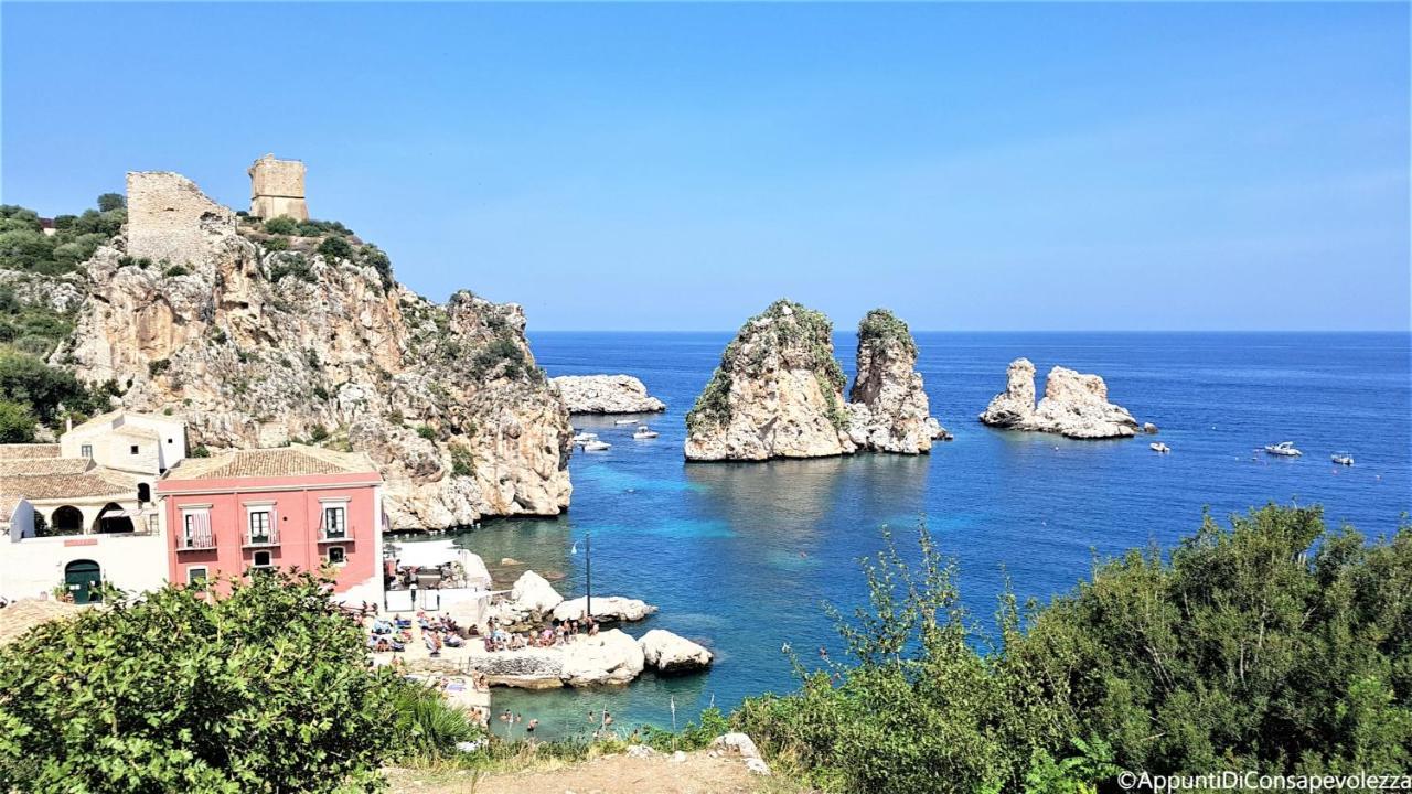 Ci Vulia B&B - Sicilia Sea, Pool, Bbq, Tv, Wi-Fi 阿尔卡莫马里纳 外观 照片